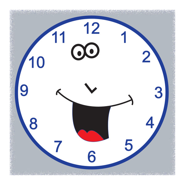 Preformed Thermoplastic Clock & Smiley Face 2m