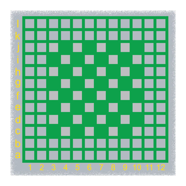 Preformed Thermopastic Co-Ordinate Grid & Chess 3.8m x 3.8m
