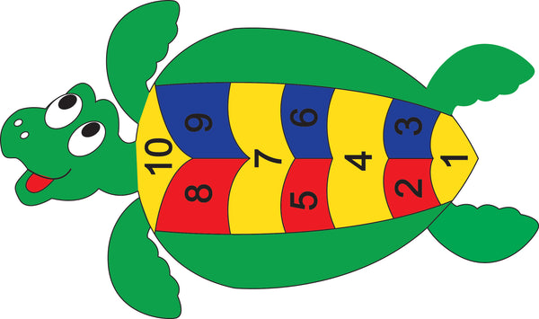 Preformed Thermoplastic Turtle Hopscotch 1-10 2500mm x 1500mm