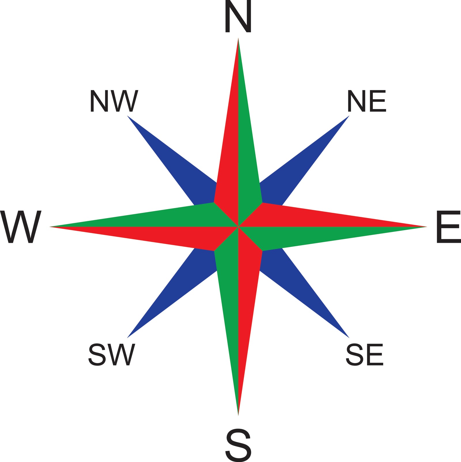 Thermoplastic 8 Point Compass 3m - RoadCraft Safety Products UK