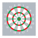 Preformed Thermoplastic Dartboard Red, White & Green Only 3500mm