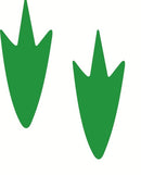 Preformed Thermoplastic Dinosaur Print 300mm each