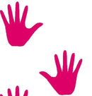 Preformed Thermoplastic Hand Print 300mm each