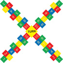Preformed Thermoplastic 4 Way Hopscotch 1-10 4800mm x 4800mm