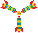 Preformed Thermoplastic 3 Way Rocket Hopscotch 1-10  5550mm x 4800mm