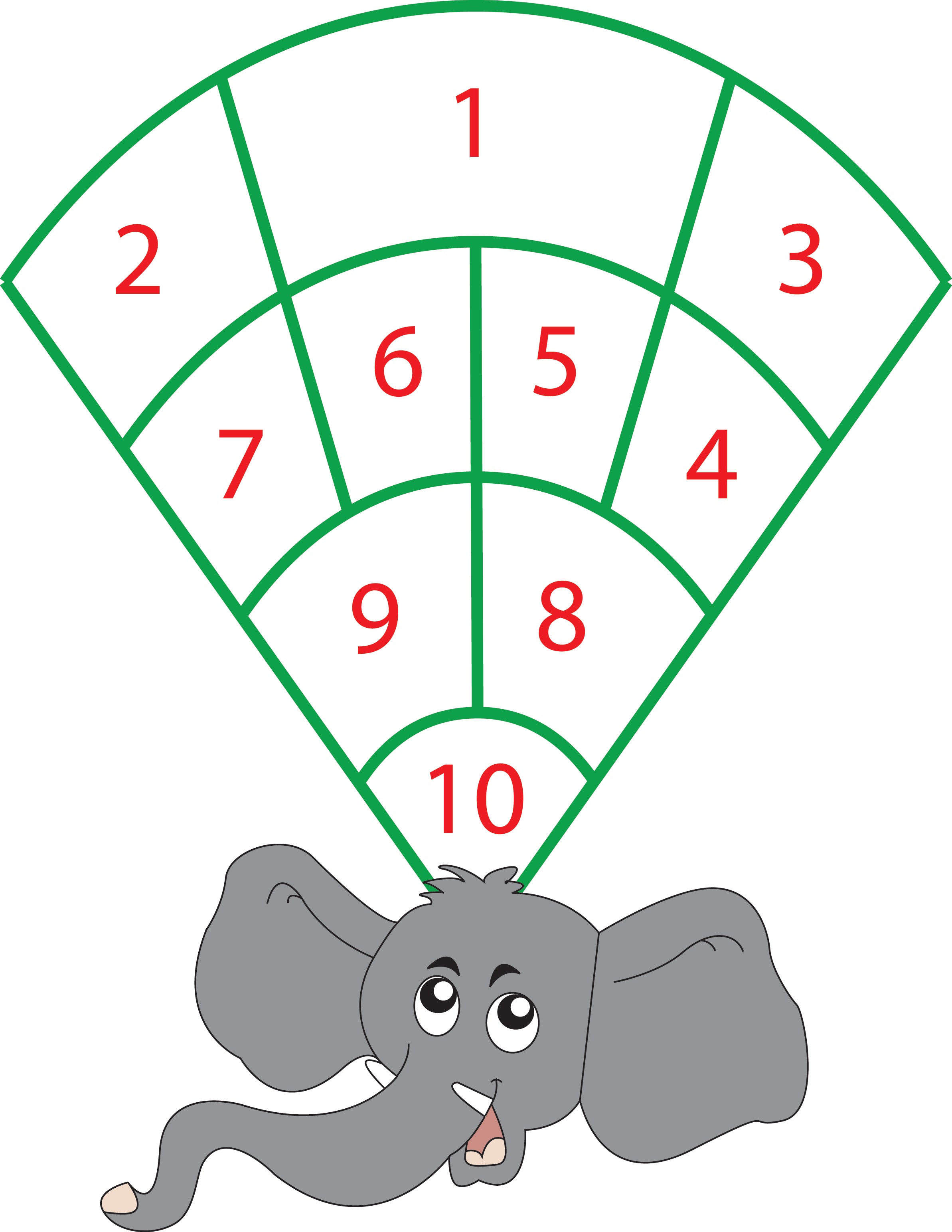 Thermoplastic Elephant Target Board - RoadCraft Safety Products UK