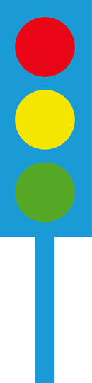 Preformed Thermoplastic Traffic Lights 800mm (Per Pair)