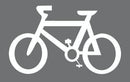 Preformed Thermoplastic Bicycle Symbol