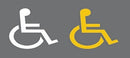 Preformed Thermoplastic Disabled Symbol