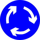 Preformed Thermoplastic Roundabout 550mm